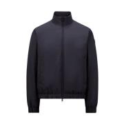 Moncler Navy Short Down Jacket Blue, Herr