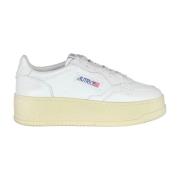 Autry Platform Sneakers White, Dam