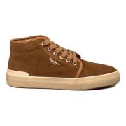 Pepe Jeans BEN TOP Sneakers Brown, Herr