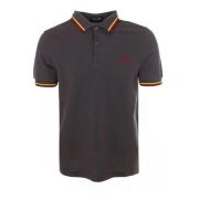 Fred Perry Klassisk Piqué Pikétröja Gray, Herr