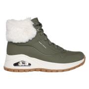 Skechers UNO Rugged - Fall AIR Stövlar Green, Dam