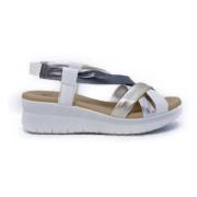 Pitillos 5541 Sandaler White, Dam