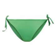 Tommy Hilfiger Busig String Tie Side Bikini Botten Green, Dam