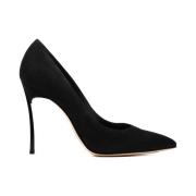 Casadei Klassiska Blade Högklackade Skor Black, Dam