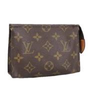 Louis Vuitton Vintage Pre-owned Canvas louis-vuitton-vskor Brown, Dam