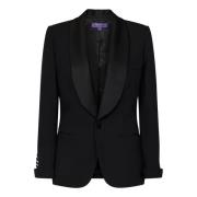 Ralph Lauren Svart Blazer Black, Dam