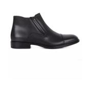 Baldinini Svarta Herr Chelsea Boots Black, Herr