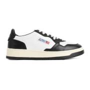 Autry Medalist Bicolor Lädersneakers Black, Herr