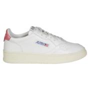 Autry Låga Läder Sneakers White, Dam