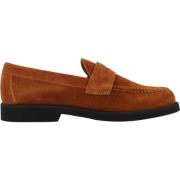 Sebago Suede Moccasin Loafers Brown, Herr