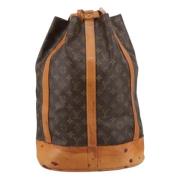 Louis Vuitton Vintage Pre-owned Canvas louis-vuitton-vskor Brown, Dam