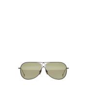 Thom Browne Svarta Aviator Solglasögon Yellow, Unisex