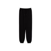 Twinset Joggers i Felpa-stil Black, Dam