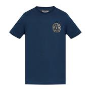 Versace Jeans Couture T-shirt med tryckt logotyp Blue, Herr