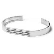 Le Gramme Godron Armband 21g Gray, Unisex