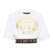 Just Cavalli T-shirts och Polos Vit White, Dam