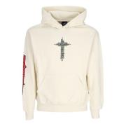 Propaganda Huvtröja Sebastian Hoodie White, Herr