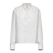 MM6 Maison Margiela Stilren Klädkollektion White, Dam