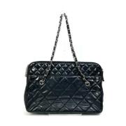 Chanel Vintage Pre-owned Laeder chanel-vskor Black, Dam