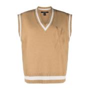 Ksubi Beige Ull Nylon Väst Beige, Dam