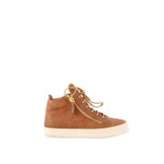 Giuseppe Zanotti Pre-owned Pre-owned Laeder sneakers Brown, Dam