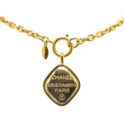 Chanel Vintage Pre-owned Spets halsband Yellow, Dam