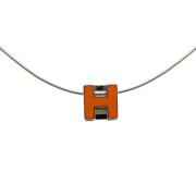 Hermès Vintage Pre-owned Metall halsband Gray, Dam