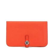 Hermès Vintage Pre-owned Laeder plnbcker Orange, Dam