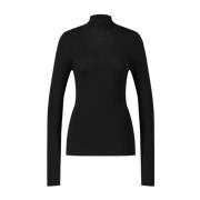 Etro Elegant Ull Turtleneck Tröja Black, Dam