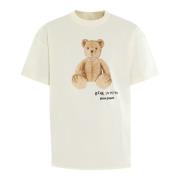Palm Angels Bear In Mind T-Shirt White, Herr