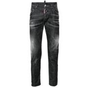 Dsquared2 Svarta 5-Fickbyxor Gray, Herr