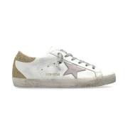 Golden Goose Vita sneakers med rosa stjärna White, Herr