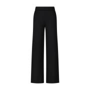 Rag & Bone Avslappnad passform vida byxor Black, Dam