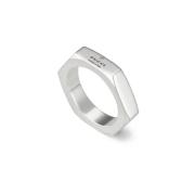 Gucci 925 sterling silver ring med Gucci varumärke Gray, Dam