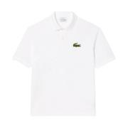 Lacoste Piqué Polo med L.12.12 Emblem (Vit) White, Herr