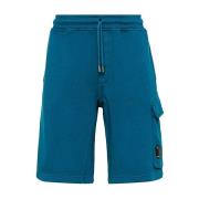 C.P. Company Stiliga Bermuda Shorts för Män Blue, Herr