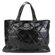 Chanel Vintage Pre-owned Laeder chanel-vskor Black, Dam