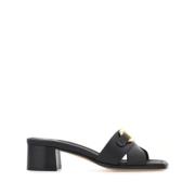 Salvatore Ferragamo Svart Sandal för Kvinnor Black, Dam