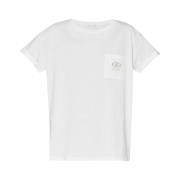 Liu Jo Grundläggande T-shirt White, Dam