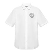 Versace Jeans Couture Skjorta med logotyp White, Herr