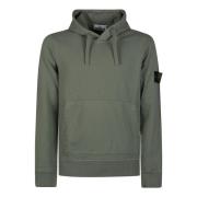 Stone Island Casual Bomullsweatshirt för Män Green, Herr