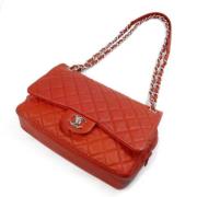 Chanel Vintage Pre-owned Laeder chanel-vskor Orange, Dam