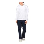 Plein Sport Sportig Fleece Tröja White, Herr