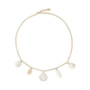 Dolce & Gabbana Elegant Halsband med Unik Design Yellow, Dam