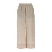 Brunello Cucinelli Eleganta Herrbyxor Beige, Dam