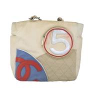 Chanel Vintage Pre-owned Canvas chanel-vskor Multicolor, Dam