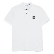 Stone Island Klassisk Polo Tröja i Olika Färger White, Herr