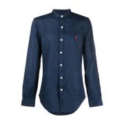 Ralph Lauren Newport Navy Skjorta Blue, Herr