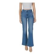 Liu Jo Bootcut Jeans Dam Vår/Sommar Kollektion Blue, Dam