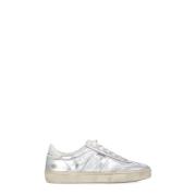 Golden Goose Soul-Star Laminated Sneakers Gray, Dam